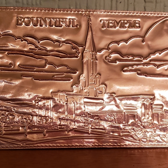 Vintage Kopper Kard Bountiful Temple Postcard - Picture 2 of 9